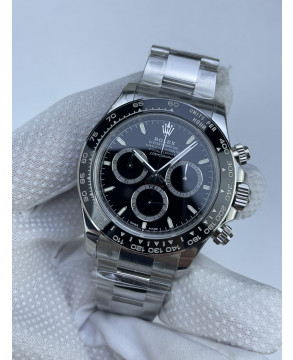 (준비완료/특급배송 )NO.3066/ VS공장 Daytona 126500 VSF 11 Best Edition 904L Steel Black Dial on SS Braclet DD4801